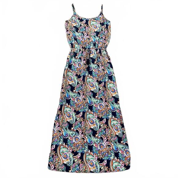 Tommy Bahama Dresses & Skirts - Tommy Bahama Womens Paisley Floral Multicolor Maxi Dress Size XS